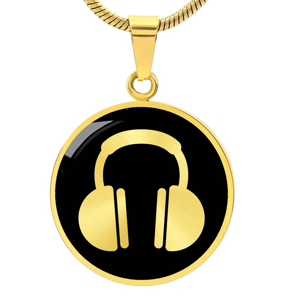 Headphones Necklace