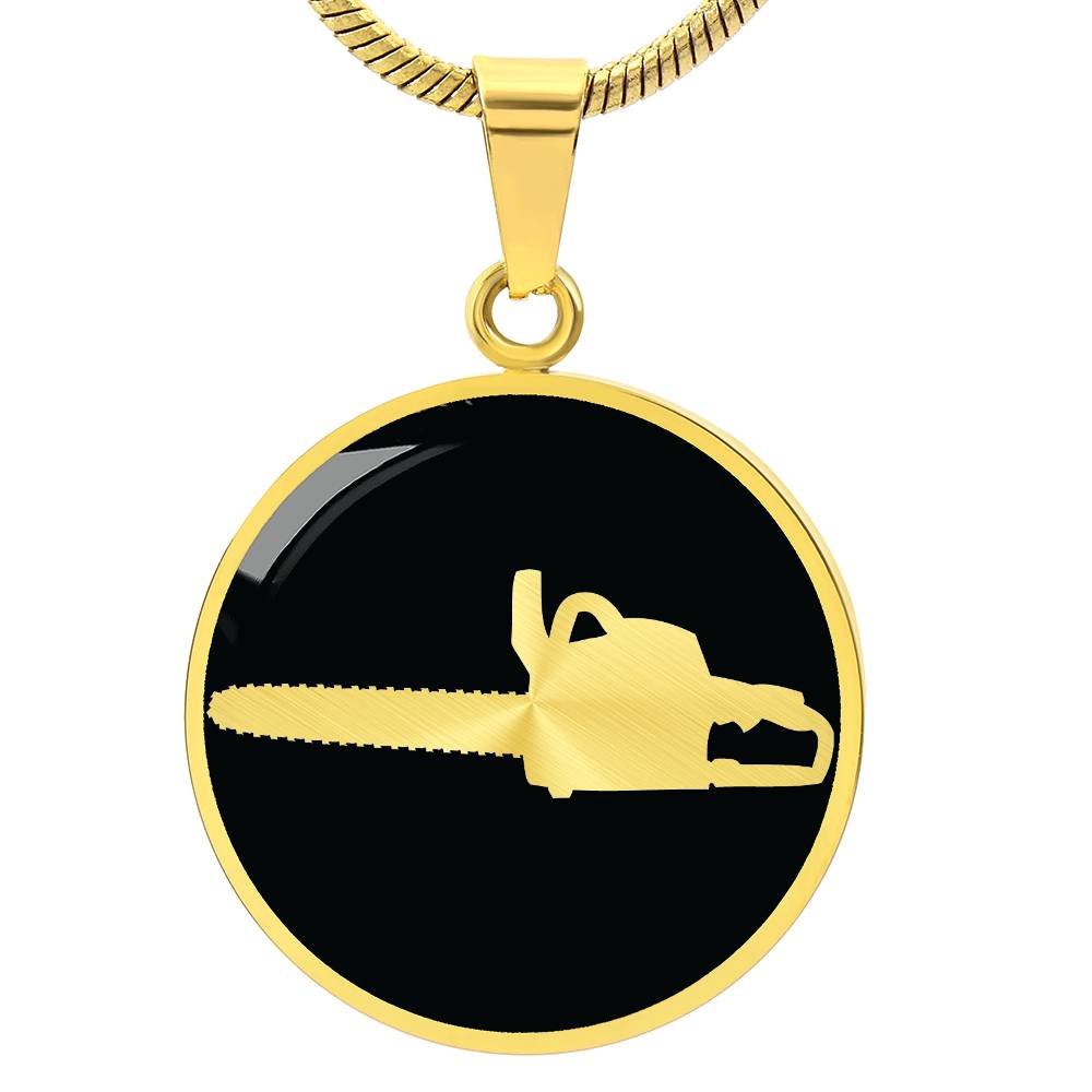 Chainsaw Necklace