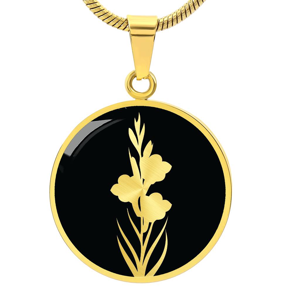 Gladiolus Necklace