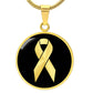 Childhood cancer awareness Necklace