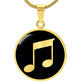 Musical Note Necklace