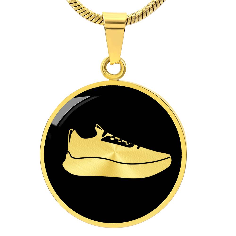 Running shoe Necklace