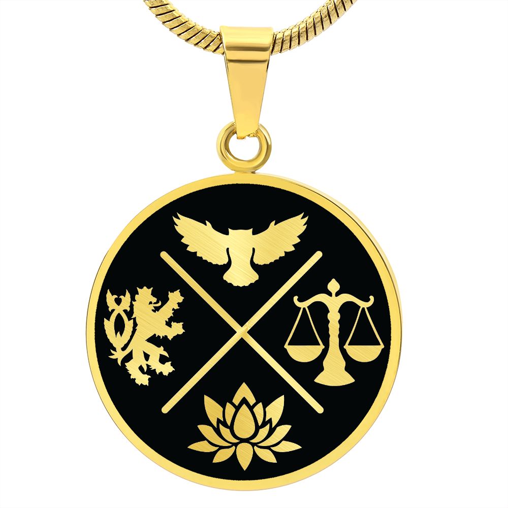 Cardinal Virtues Pendant - Outglare