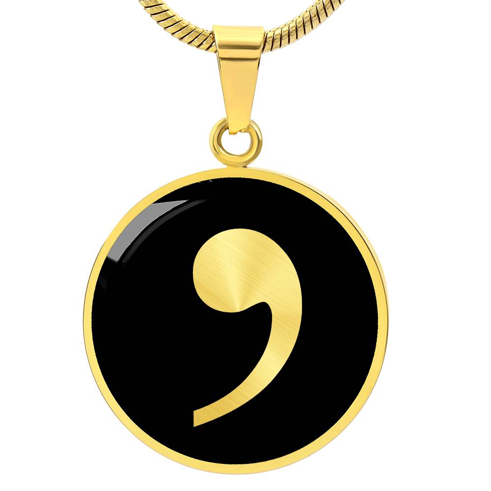 Comma Necklace