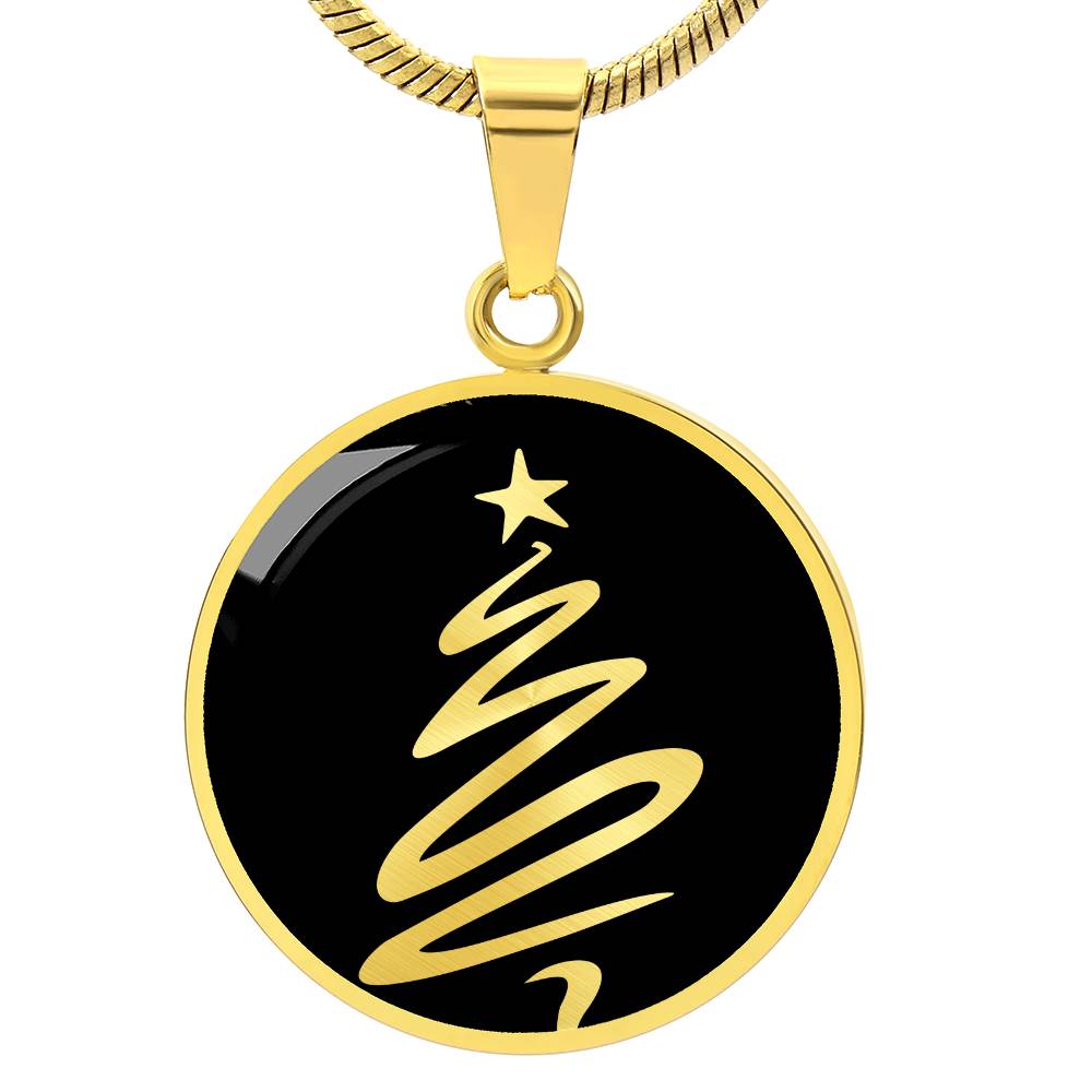 Christmas Tree Necklace