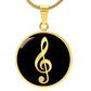 Treble Clef Necklace