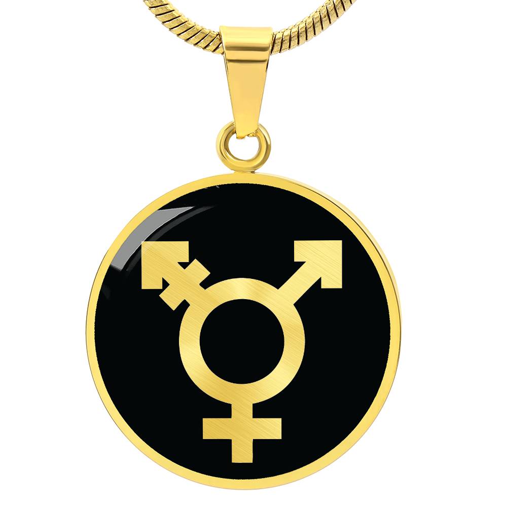 Trans symbol Necklace