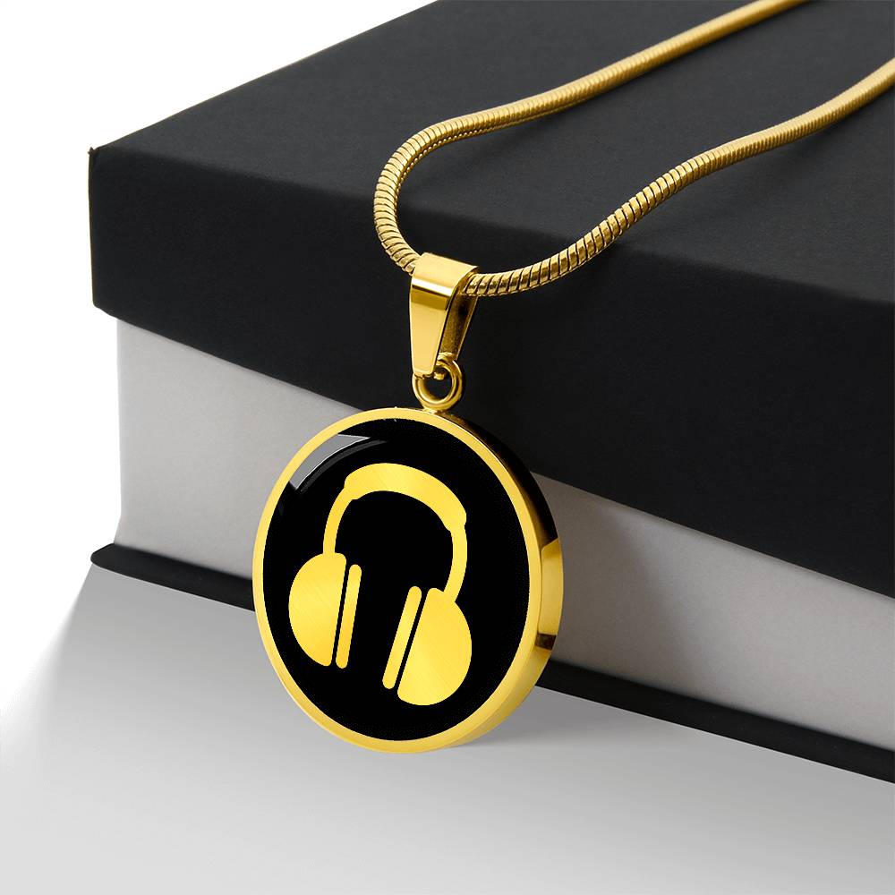 Headphones Necklace