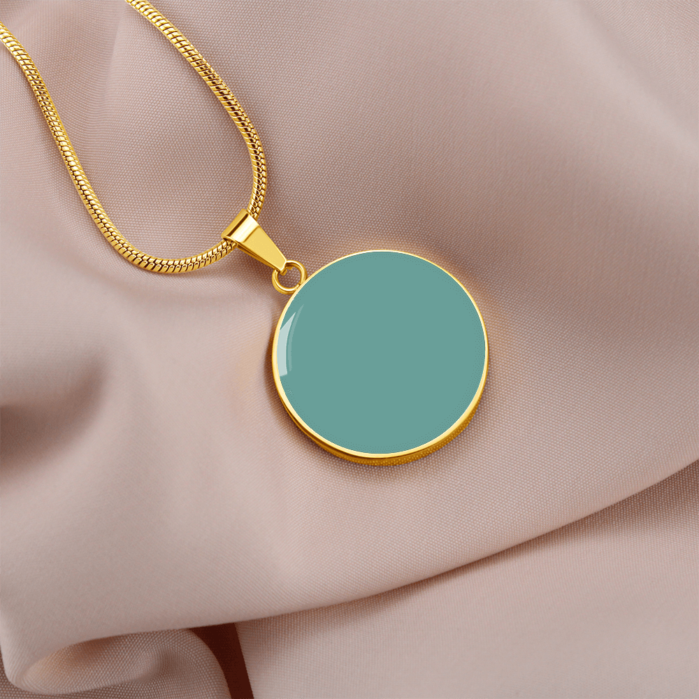Patina Blue Necklace