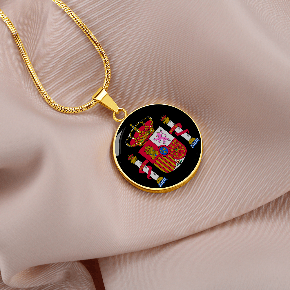 Coat of arms of Spain Necklace
