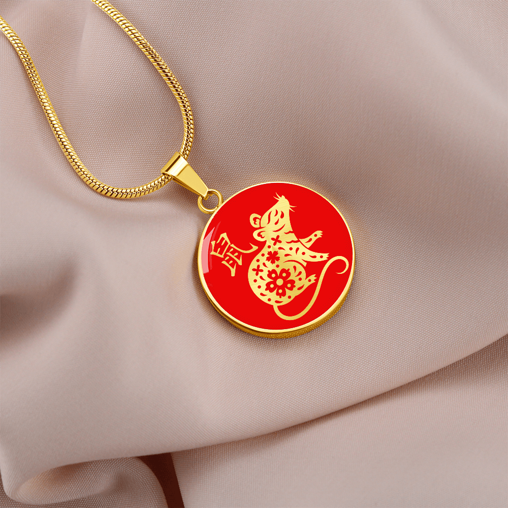 Year of the Fire Rat Necklace
