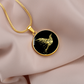 Dot Day Bird Necklace