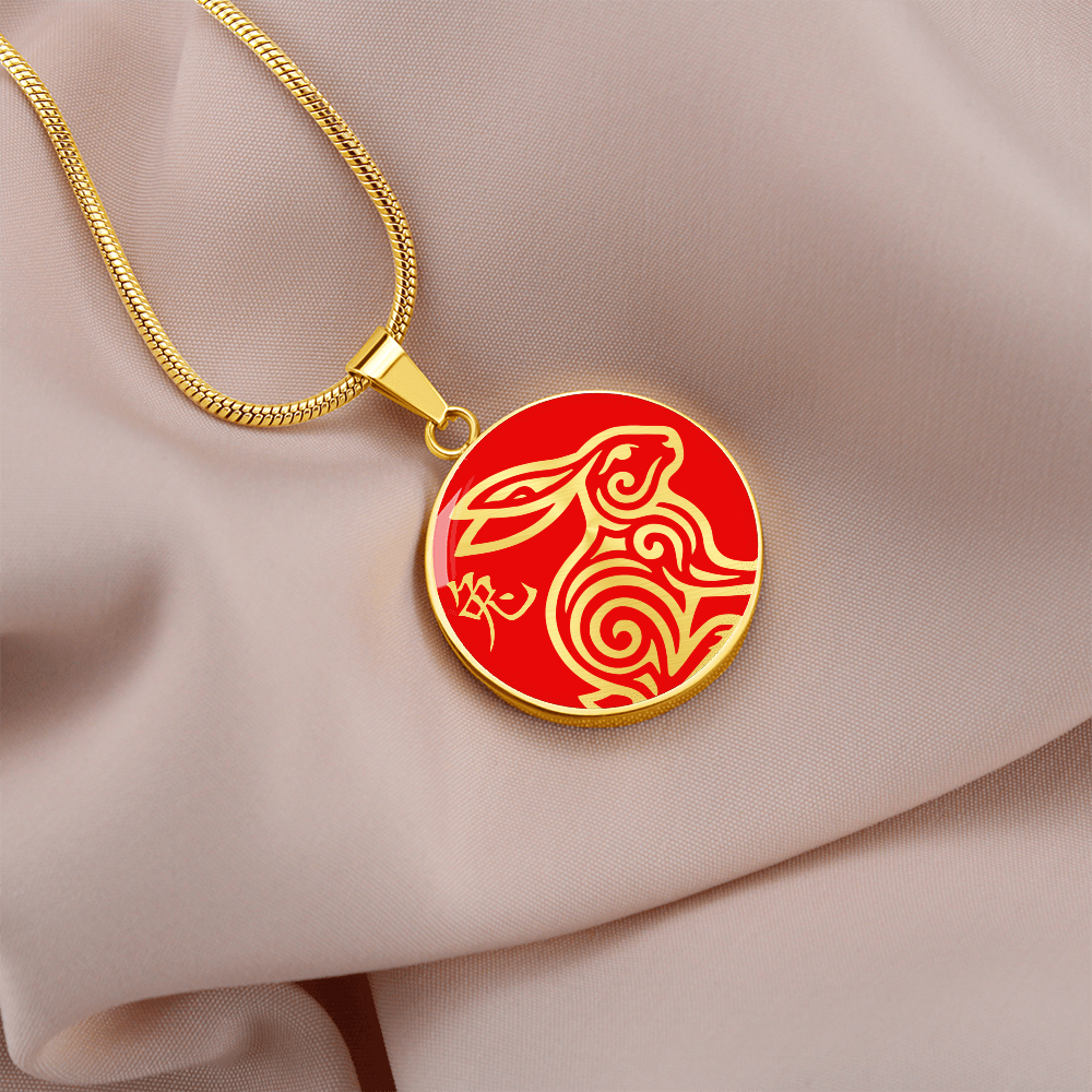 Year of the Fire Rabbit Necklace