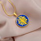 Coat of arms of France Necklace