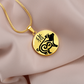Year of the Earth Pig Necklace