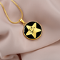Smiley Star Necklace