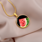 Watermelon Slice Necklace