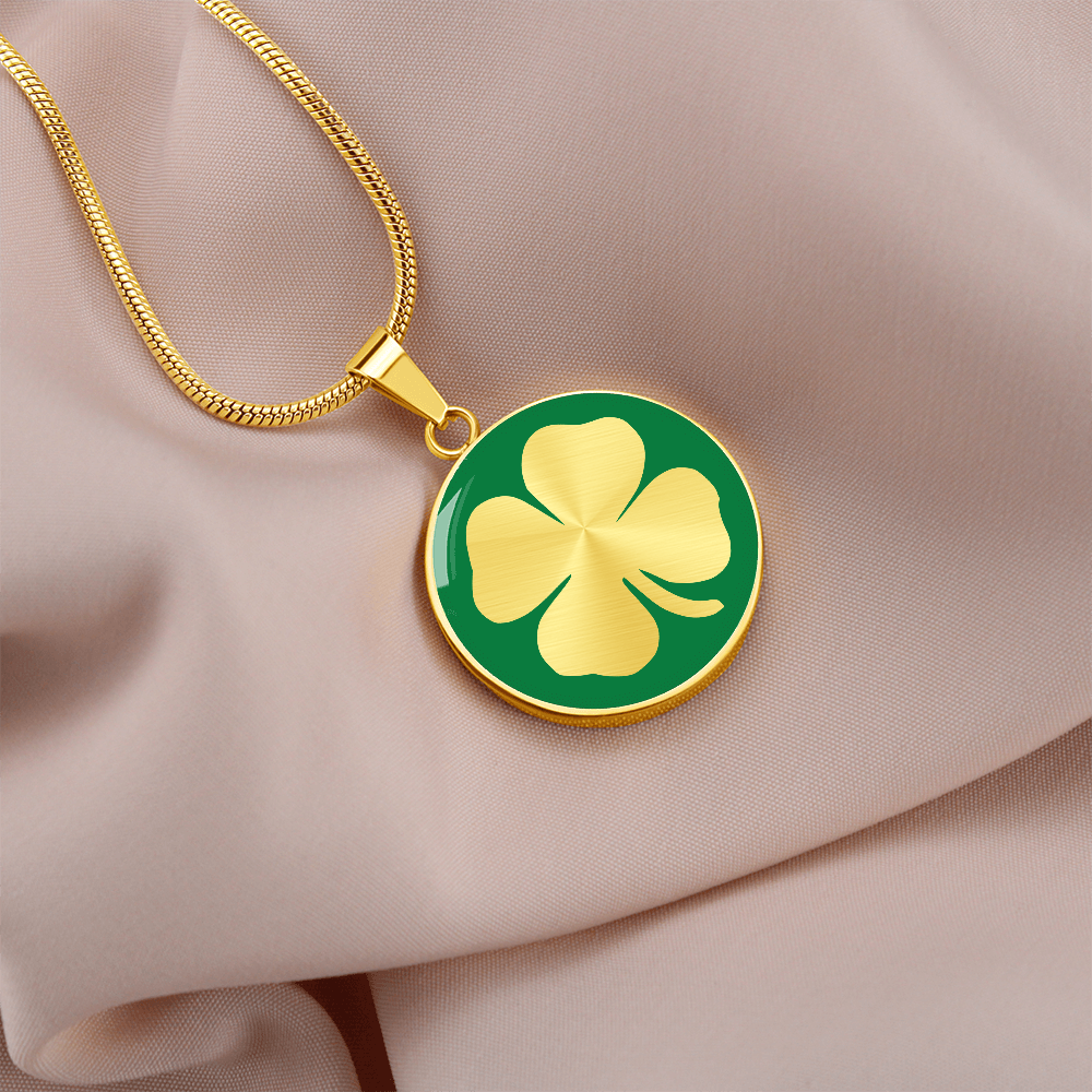 St. Patrick's Day Clover Necklace
