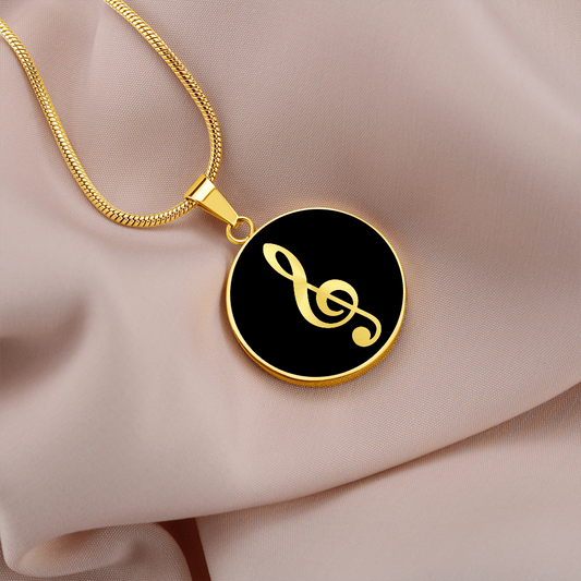 Treble Clef Necklace