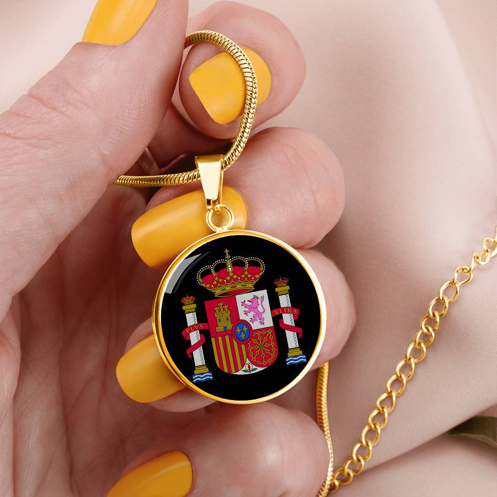 Coat of arms of Spain Necklace