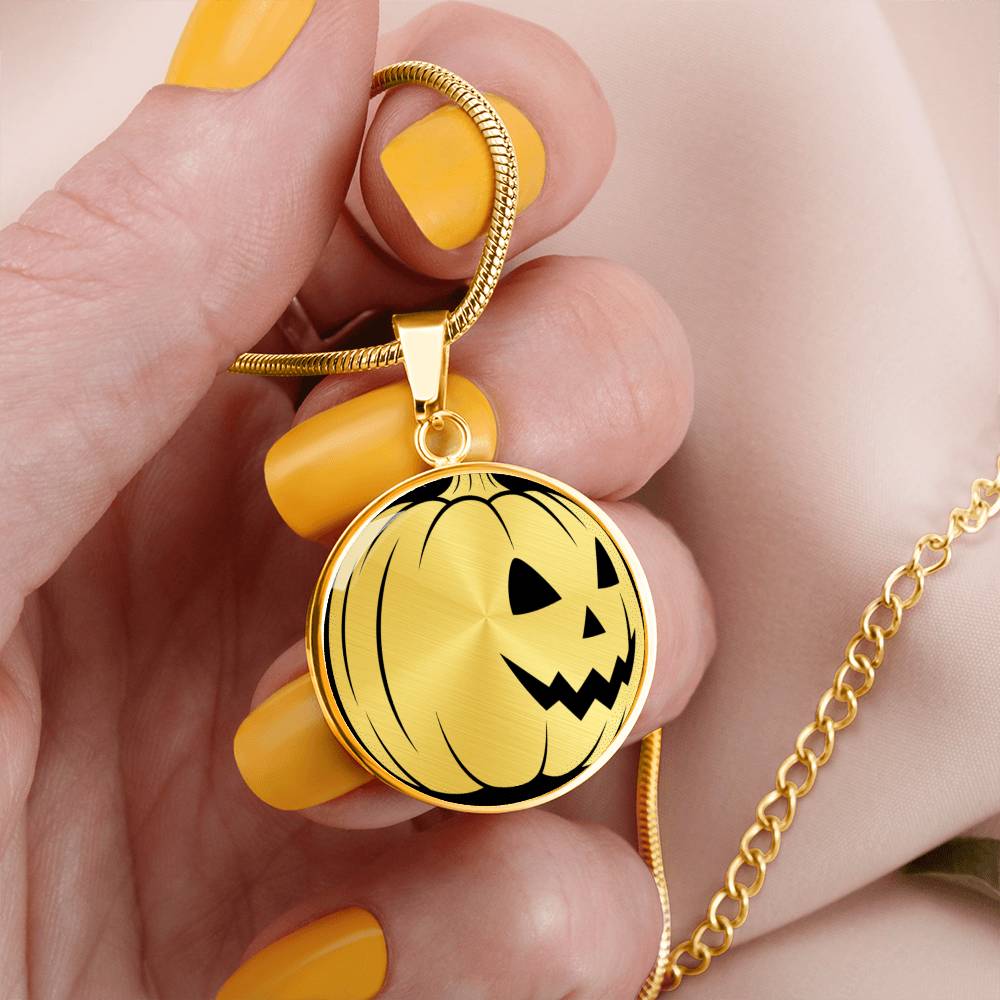 Halloween Pumpkin Necklace