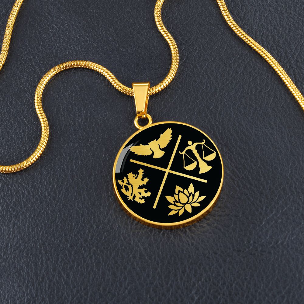 Cardinal Virtues Pendant - Outglare