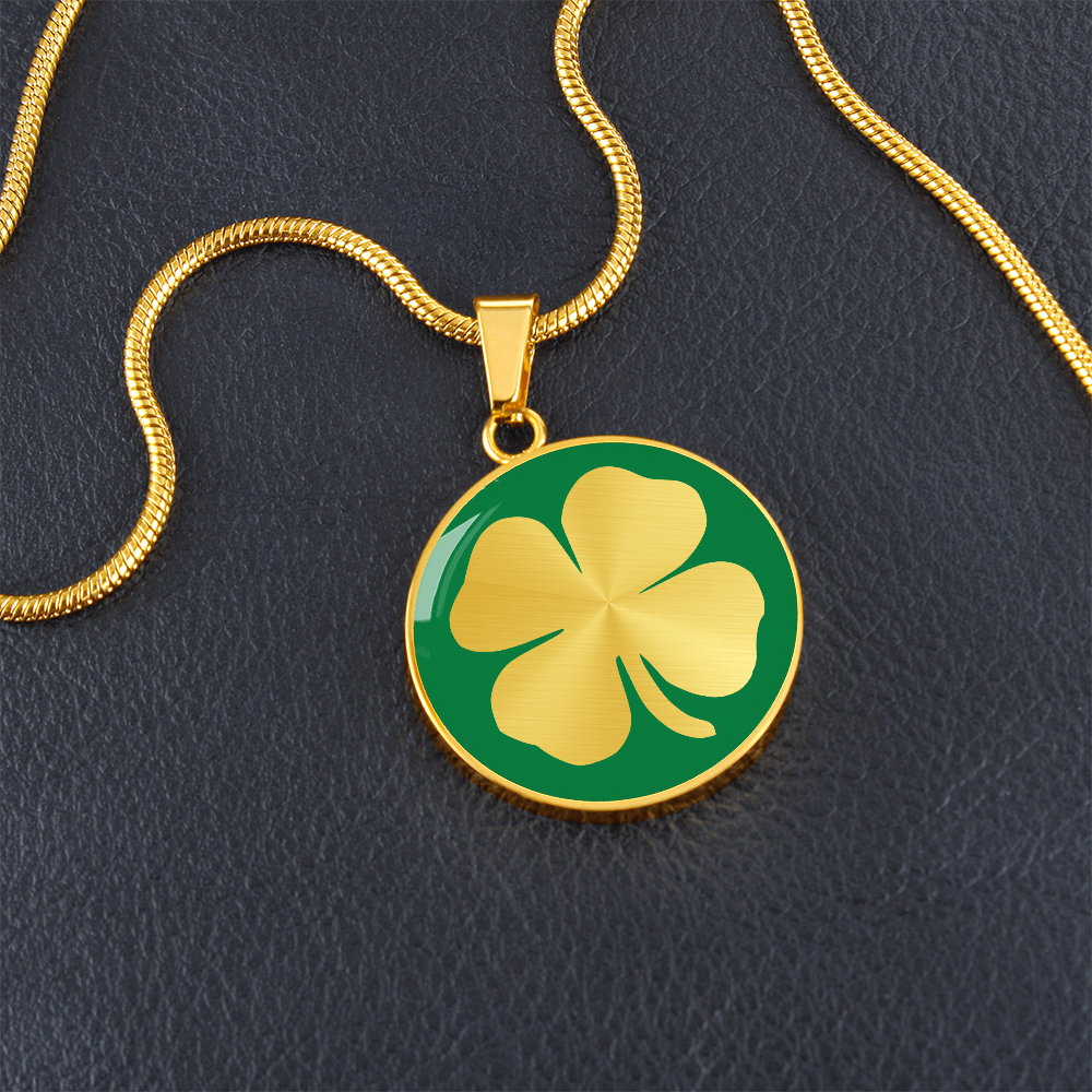 St. Patrick's Day Clover Necklace