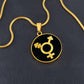Trans symbol Necklace
