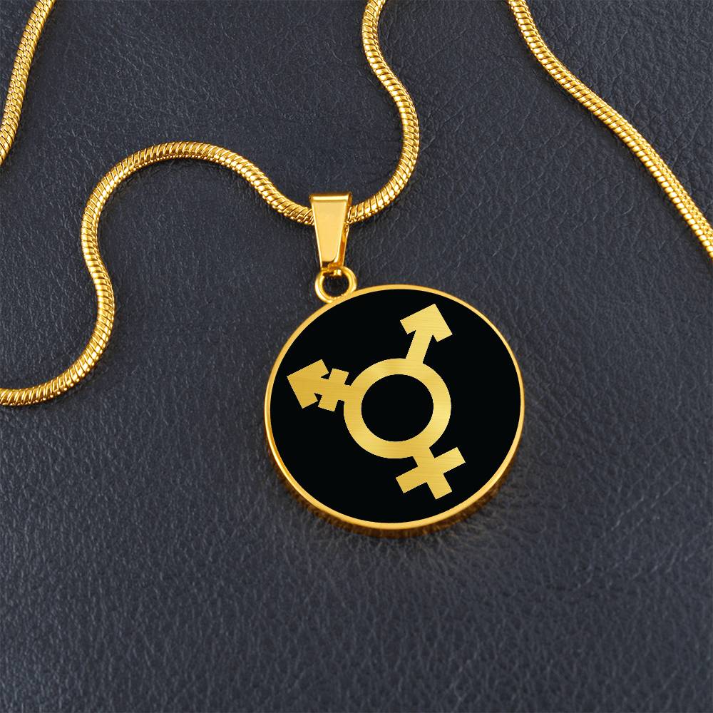 Trans symbol Necklace