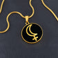 Black Moon Lilith Necklace