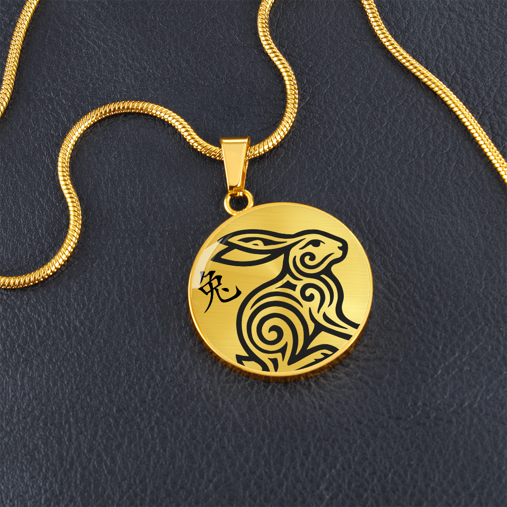 Year of the Earth Rabbit Necklace