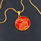 Year of the Fire Rabbit Necklace