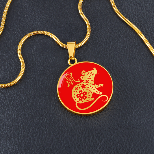 Year of the Fire Rat Necklace