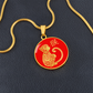 Year of the Fire Monkey Necklace