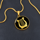 Lyre Necklace