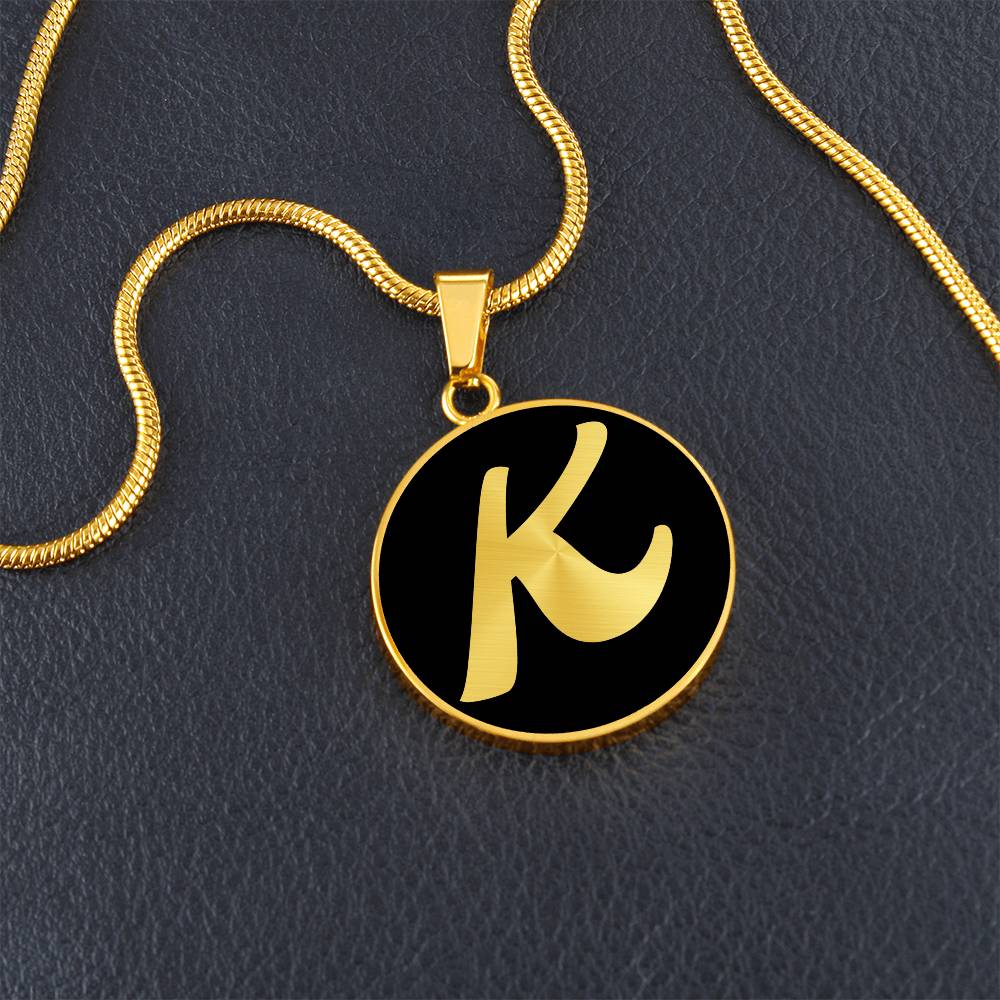 Letter K Necklace