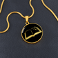 Open Book Necklace