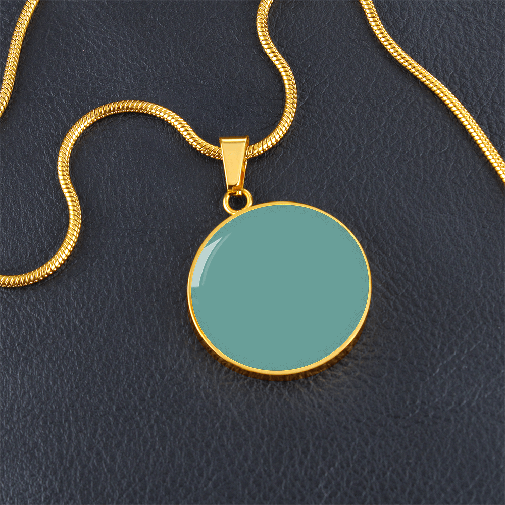 Patina Blue Necklace