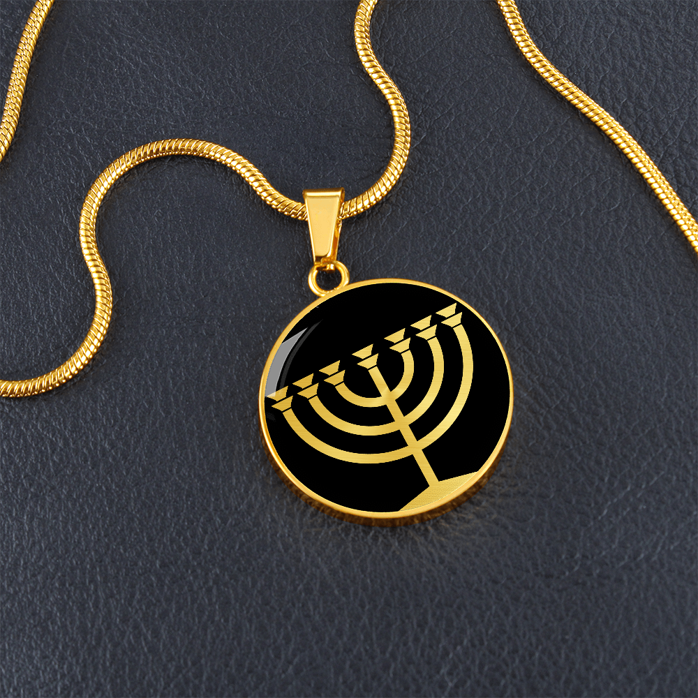 Menorah Necklace