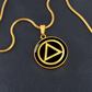 Recovery Symbol Necklace