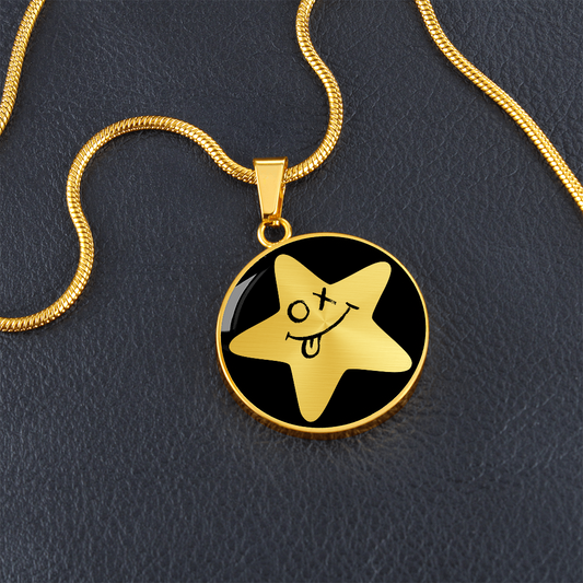 Smiley Star Necklace