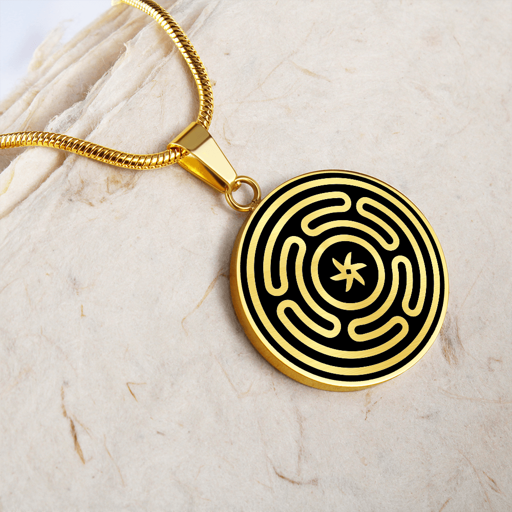 Hecate Wheel Necklace