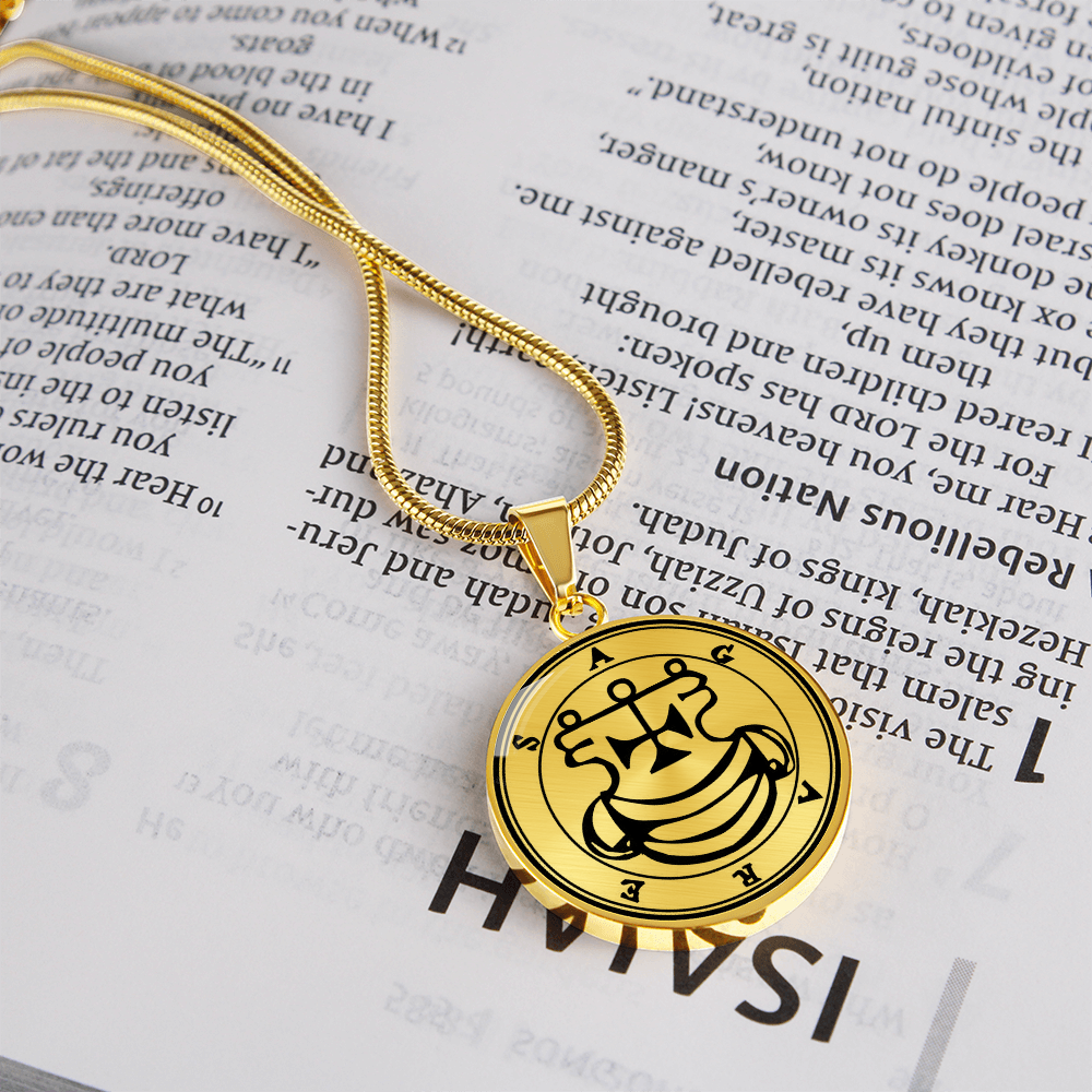 Agares Sigil Necklace