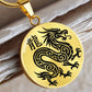Year of the Earth Dragon Necklace