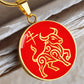 Year of the Fire Ox Necklace