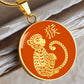 Year of the Earth Monkey Necklace