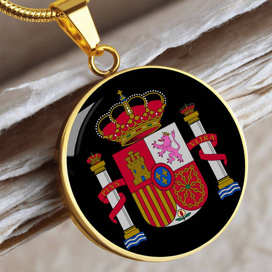 Coat of arms of Spain Necklace