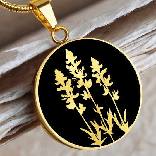 Lupine Necklace