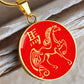 Year of the Fire Horse Necklace
