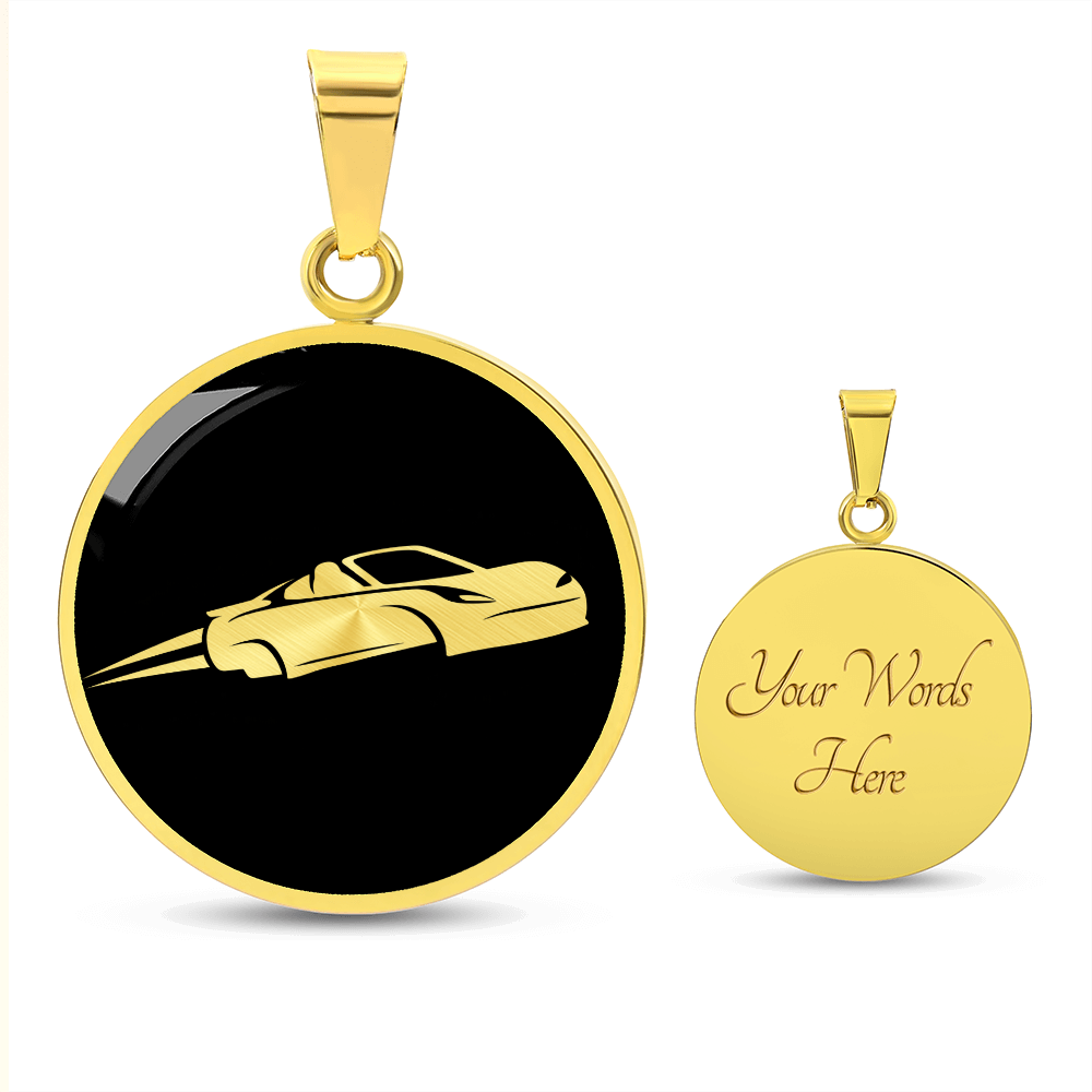Flying Car Necklace